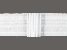 6278 Faltenband 50mm, 300%, weiß