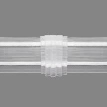 6870 Faltenband 50mm, 300%, trans