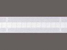 6809 Faltenlegeband 29mm, weiß