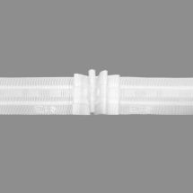6373 Faltenband 26mm, 300%, weiß