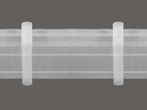 6443 Faltenband 80mm, 150%, volltr
