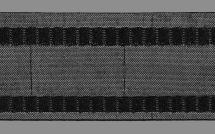 61120 Wellenband 80mm, schwarz